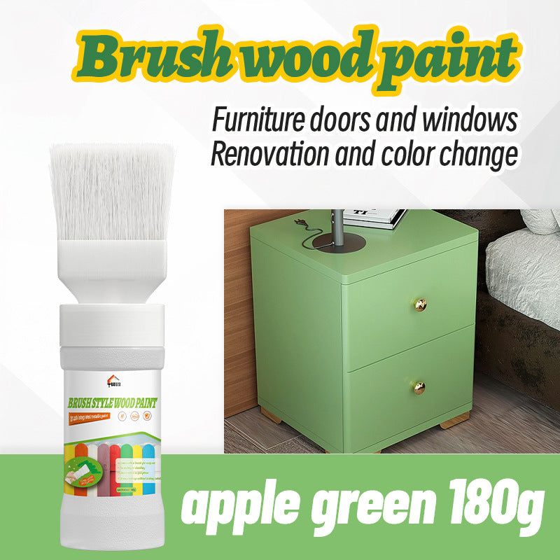 Wooden Brush Paint Solid Wood Cabinet Table Chair Water-Based Coating Door Window Furniture Renovation Color Change Latex Paint Oil Paint