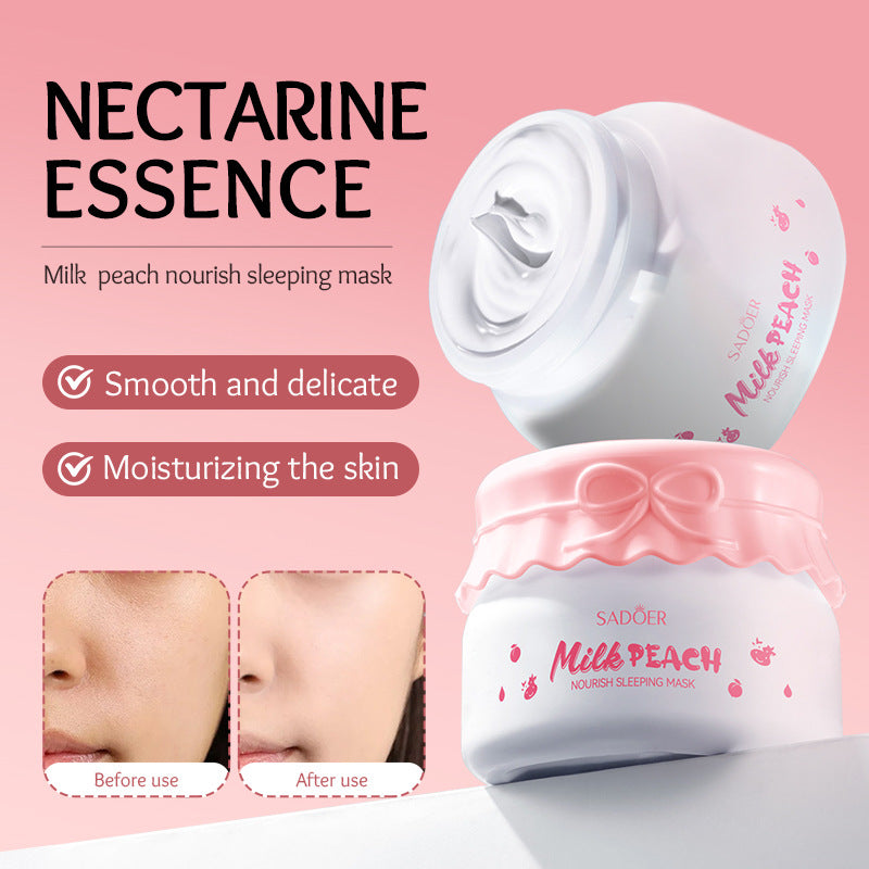 Fruit Mask120gSADOER Milk Nourishing Hydrating Moisturizing Sleeping Mask Cross-Border Wholesale