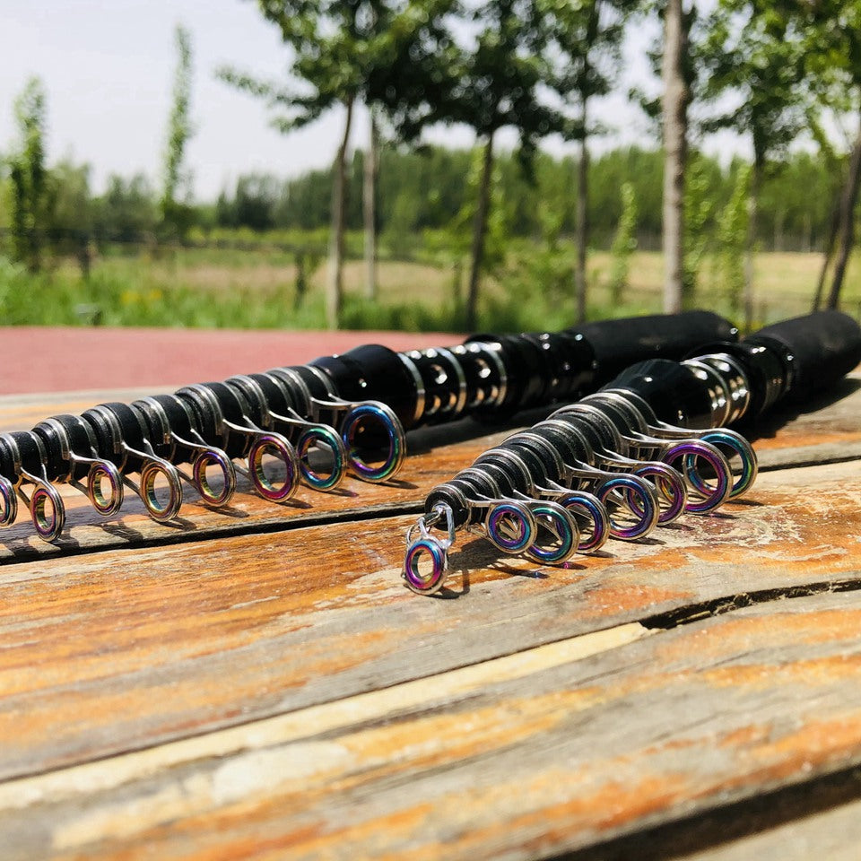 An ultra-short mini sea rod, telescopic lure rod that can be placed in a backpack