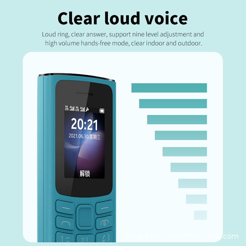 1.4inch black and white screen1.77Inch Color Screen2G GSM Straight button function phone for students and elderly