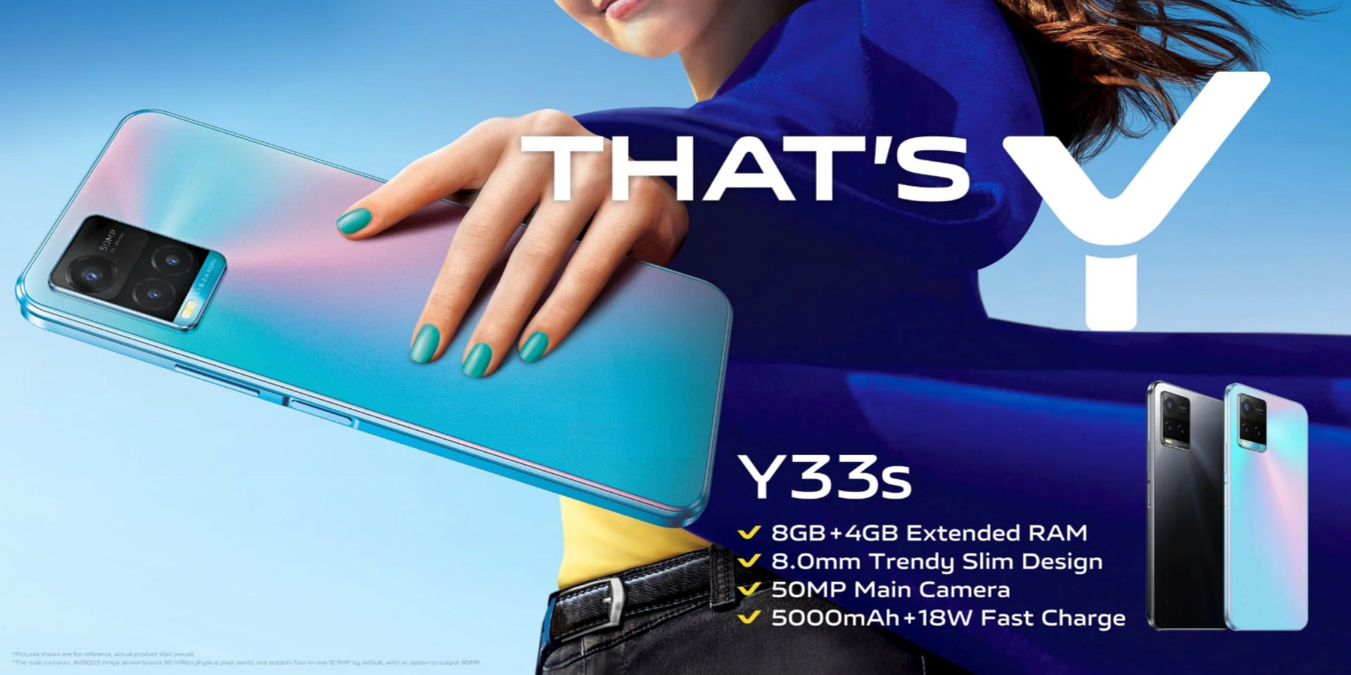 New Y33s Smartphone3+32GB Android Phone4G All-Network Compatible Low Price In-Stock Wholesale