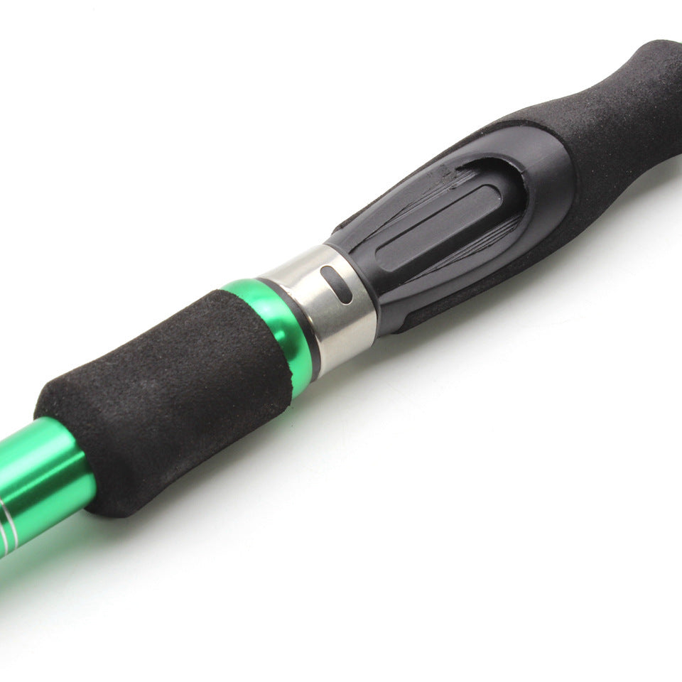 One-piece Straight Handle Telescopic Lure Rod Ultra-short Ultra-light Bass Rod Carbon Fiber Vibration Lure Rod lure