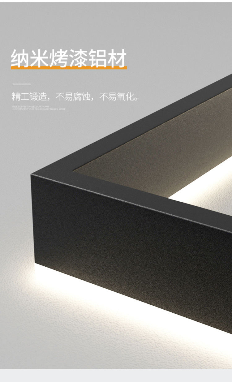 Living Room Chandelier Modern Simple Elegant Living Room Light Minimalist Bedroom Dining Room Light Nordic Style Square Living Room Main Light