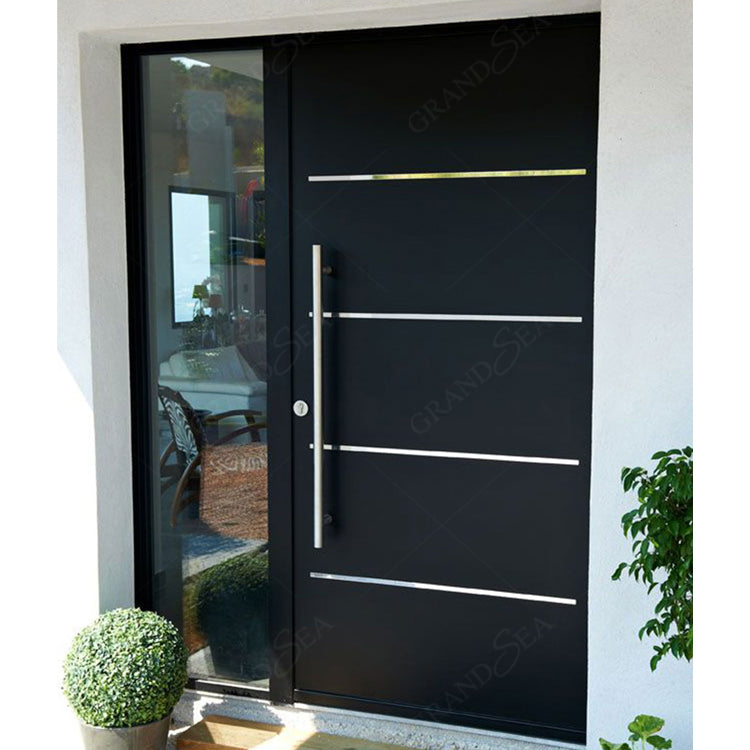 Modern Style Interior Stainless Steel Door Double Swing Open High Security Steel Door