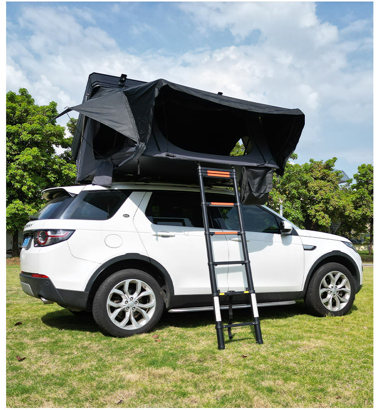 New Full Aluminum Alloy Roof Tent Car Travel Hard Shell Car Tent Outdoor Camping Self-Driving Tour Roof Tent