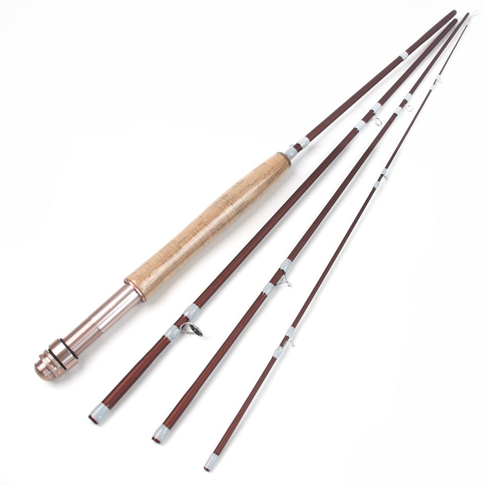 Fly Rod5/6#Fly fishing rod carbon ultra-light4Jie Xixiu Fishing Rod European and American Popular Fishing Gear Manufacturer Wholesale