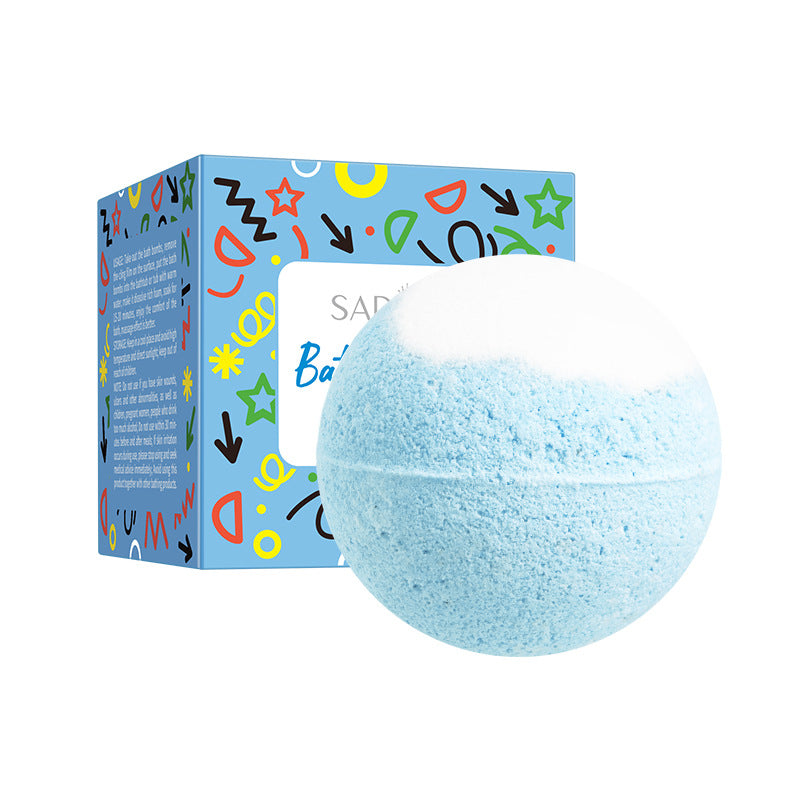 Rose Bath Salt Balls SADOER Deep Cleansing Body Universal Bath Ball Cross-Border Foreign Trade Wholesale