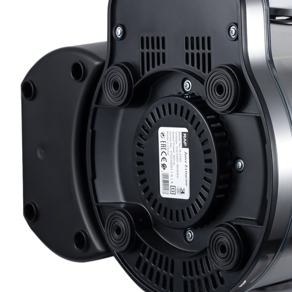 RAF EU Standard Juicer Household Fully Automatic Large Caliber Juicer Juice Separator R 2700