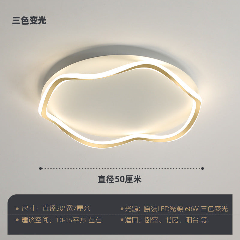 Lamps led Ceiling Lamp Creative Warm Romantic scandinavian Room Lamp Minimalist Modern Creative Master Bedroom Lighting