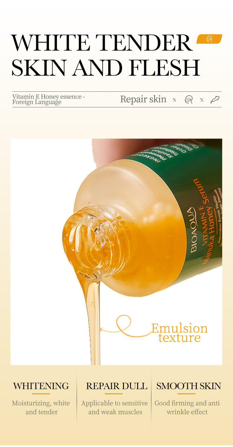 Vitamin E Essence30ml BIOAOUA Honey hydrating moisturizing wholesale for cross-border trade