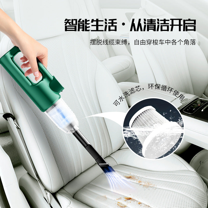 New Car Vacuum Cleaner Super Powerful Suction Car Household Handheld Small Car Wireless Vacuum Cleaner