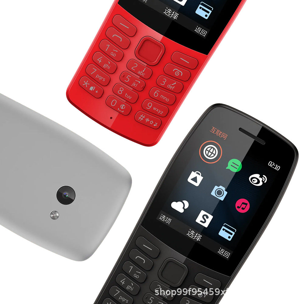 H210 Exclusive Supply GSM Straightboard Student Elderly Use Button Phone with Camera Long Standby
