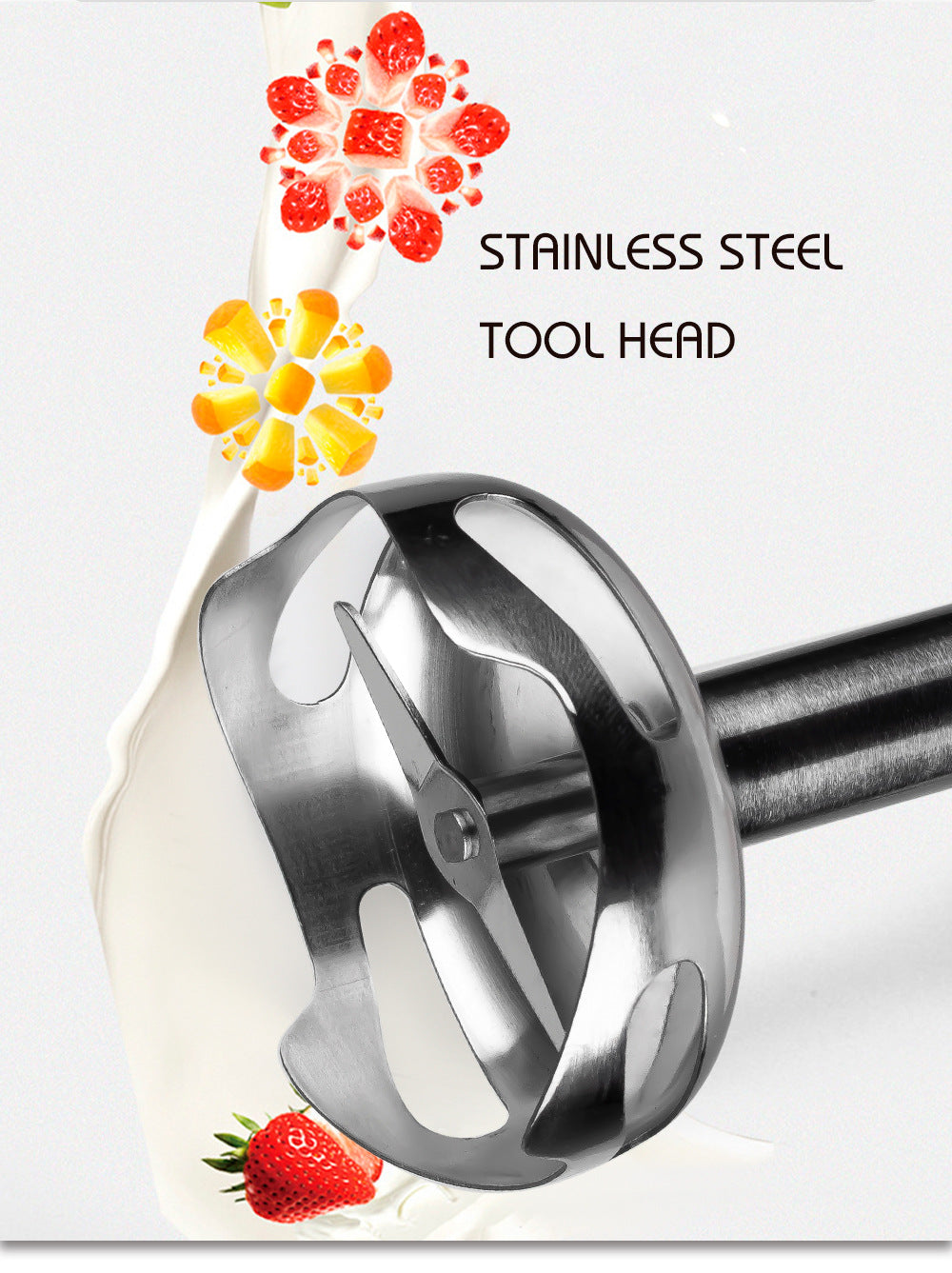 RAF 220V Handheld Food Processor Blender Multi-Functional Meat Grinder Mixer Stick