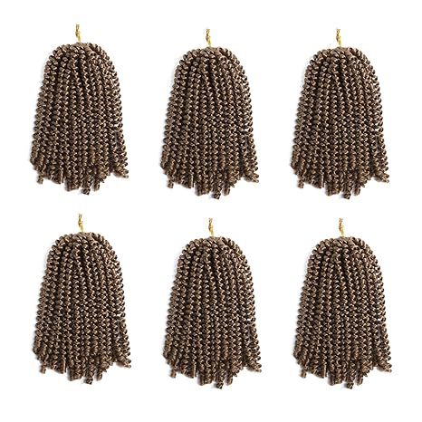 European and American Style Wig Small Spring Curl Change Hairstyle Wig spring  twist Foreign Trade Synthetic Fiber Crochet Wig