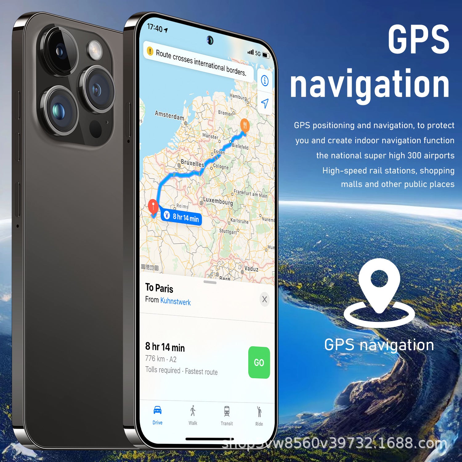 Hot-Selling Mobile Phone i15 ProMAX Large Screen16+1T Source Intelligent In-stock Manufacturer