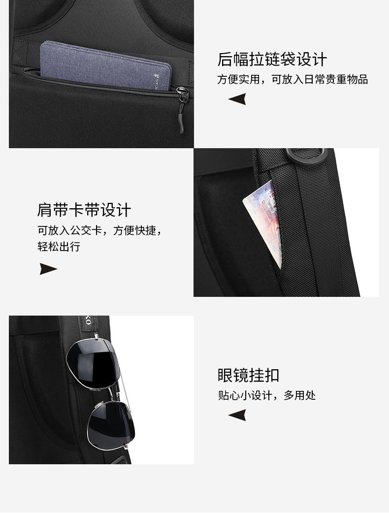 OZUKO Outdoor Tactical Backpack Large Capacity Waterproof Travel Bag Wear-Resistant MOLLE Hiking Backpack