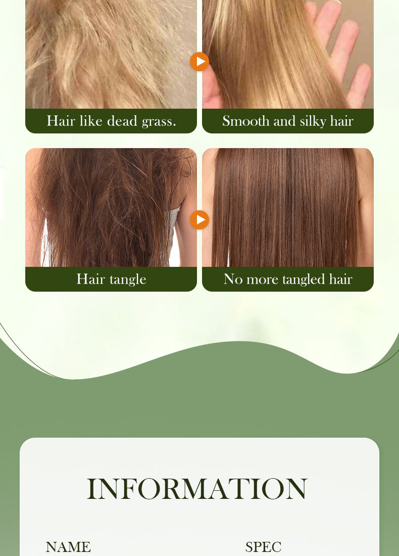 Olive Oil Hair Mask SADOER Repair Smooth Nourishing Hair Conditioner Cross-Border Wholesale