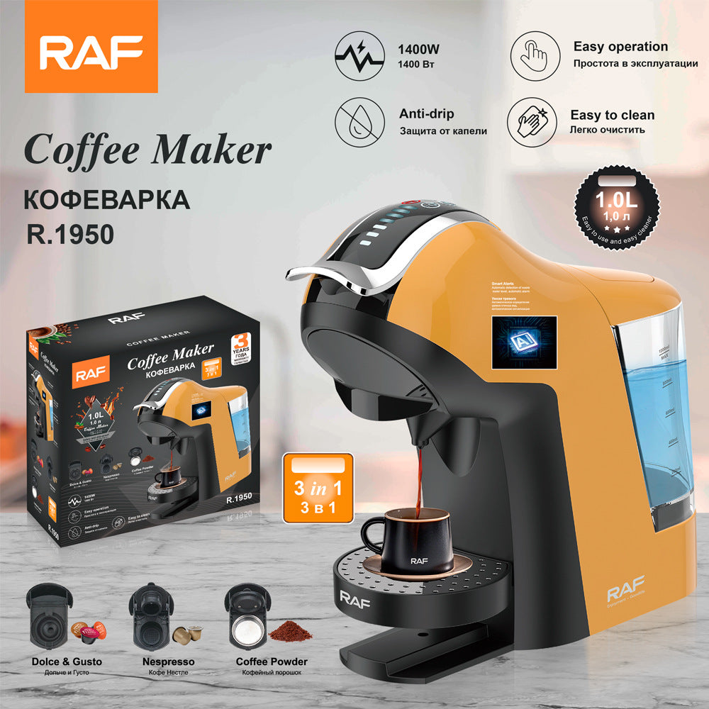 RAF Applicable to Nestlé DolceGusto Coffee Capsule Milk Foam Coffee Capsule Shell Dual-Use Coffee Machine