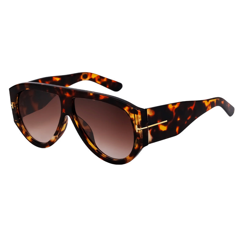 Large Frame Toad Sunglasses for Women Trendy European and American New Fashion Full Frame Sunglasses UV Protection Sun Glasses sunglasses