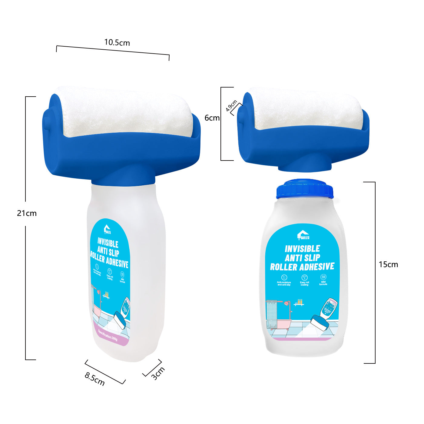 Tile Anti-Slip Gel Paste baolisi Home Bathroom Floor Tile Marble Anti-Slip Agent Manufacturer Wholesale