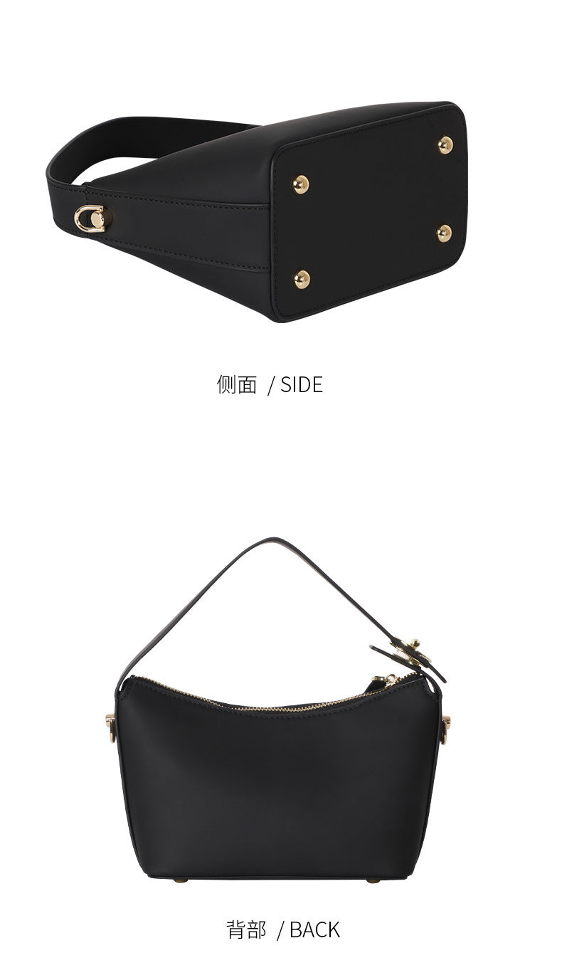 Special-Interest Design Bag Women2024Spring and Summer New Style Lunch Box Cloud Bag Handheld Casual Small Square Bag Single Shoulder Crossbody Bag
