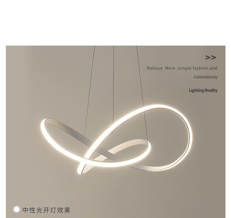 Restaurant Pendant Light Modern Minimalist Dining Room Table Lamp Bar Counter Internet Celebrity Bedroom Pendant Light2025New Model Zhongshan Lighting