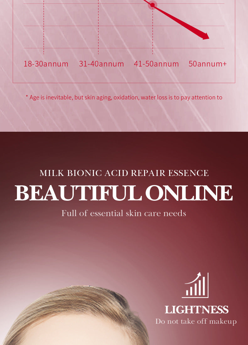 Lactobionic Acid Serum30mlSADOER Moisturizing pore-reducing skin rejuvenation essence cross-border wholesale