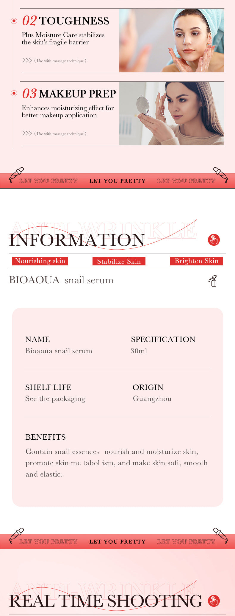 Full English Essence Serum30ml BIOAOUA Turmeric Hydrating Retinol Moisturizing and Nourishing  Wholesale