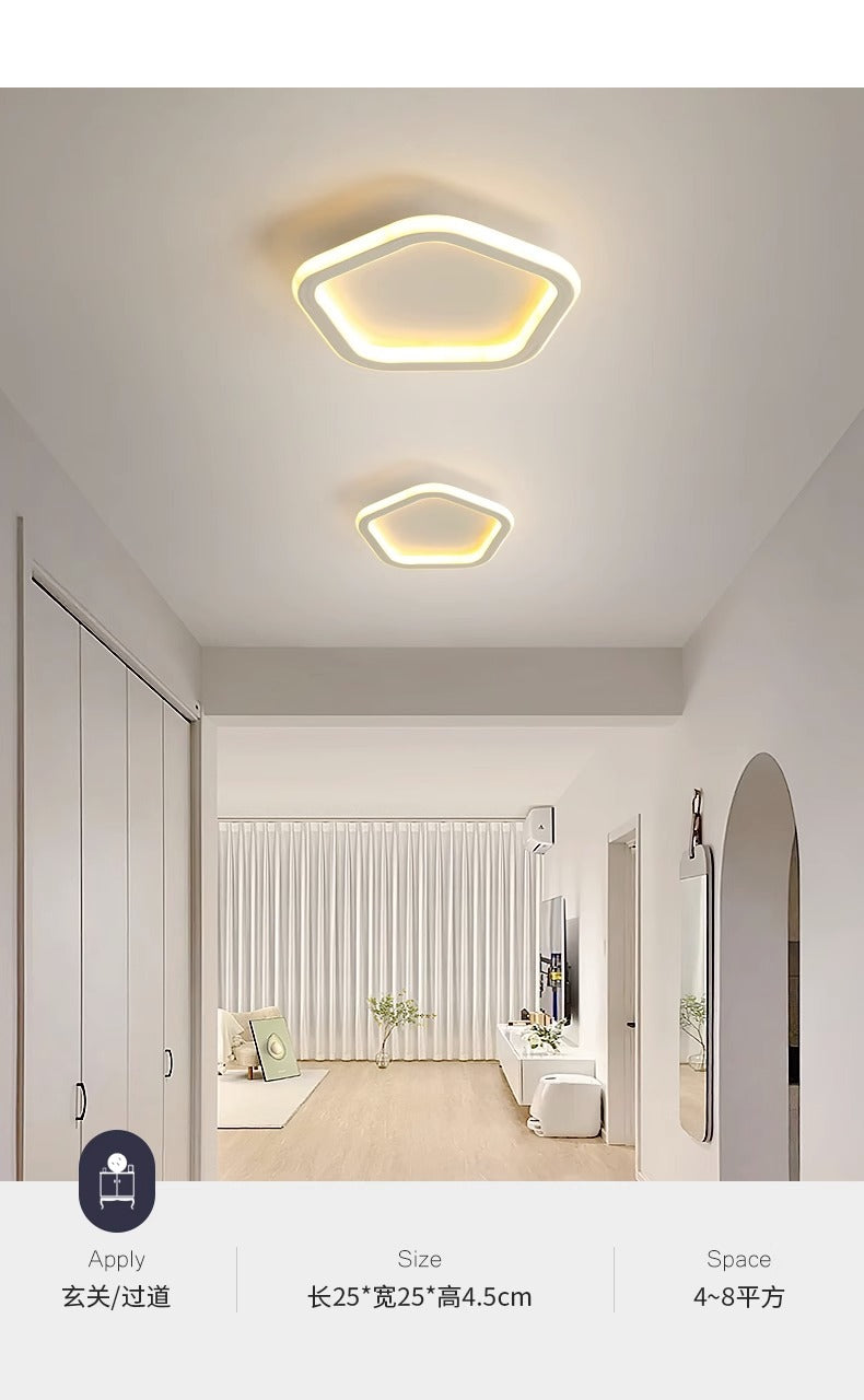Aisle Light Minimalist Entryway Light Nordic Simple Modern Creative Corridor led Small Ceiling Light for Balcony and Entrance