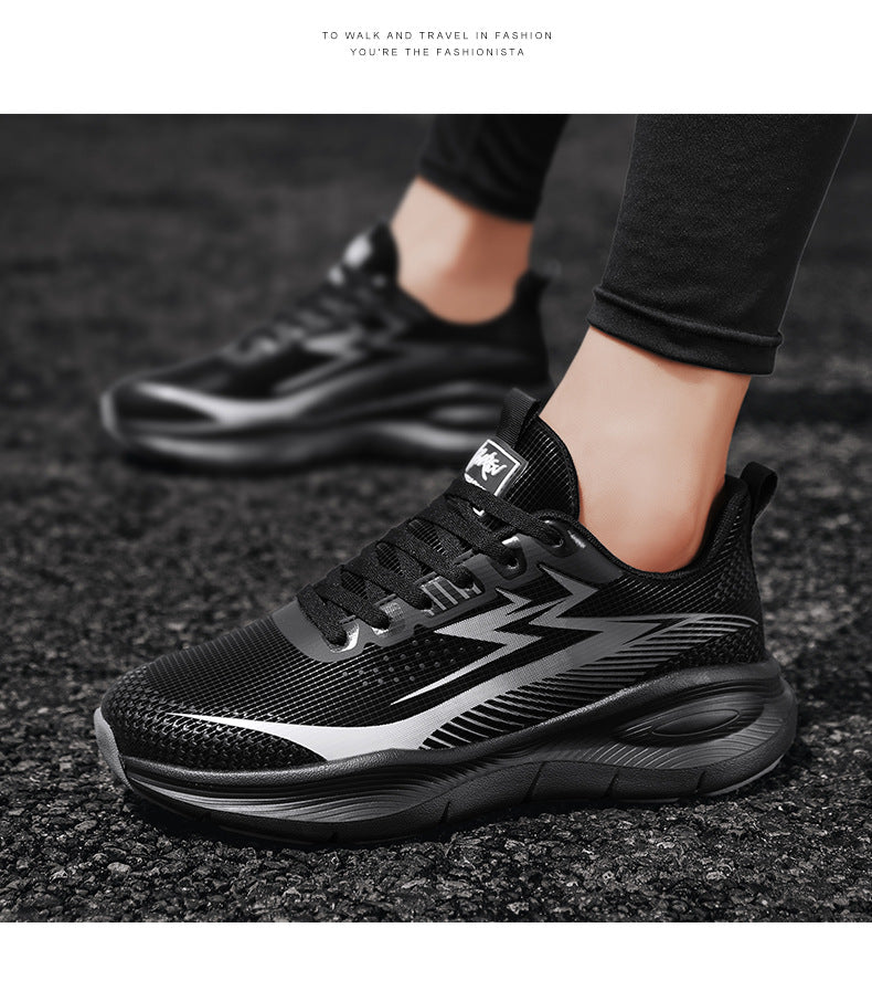 2025New Ultra-Light Fashion Soft Sole Sports Shoes Men's Waterproof Anti-Slip Running Shoes Versatile Casual Trendy Men's Shoes