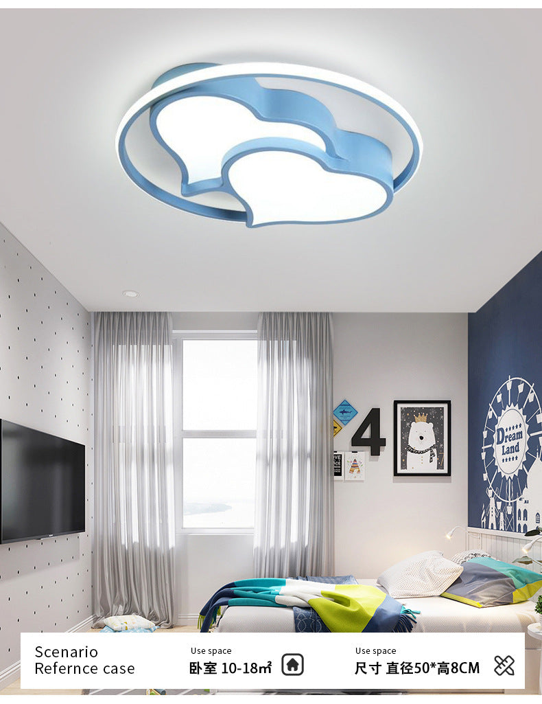 Creative Children's Lamp Bedroom lamp cartoon ceiling light modern minimalist LED Eye Protection Room Lamp Zhongshan Lighting Wholesale