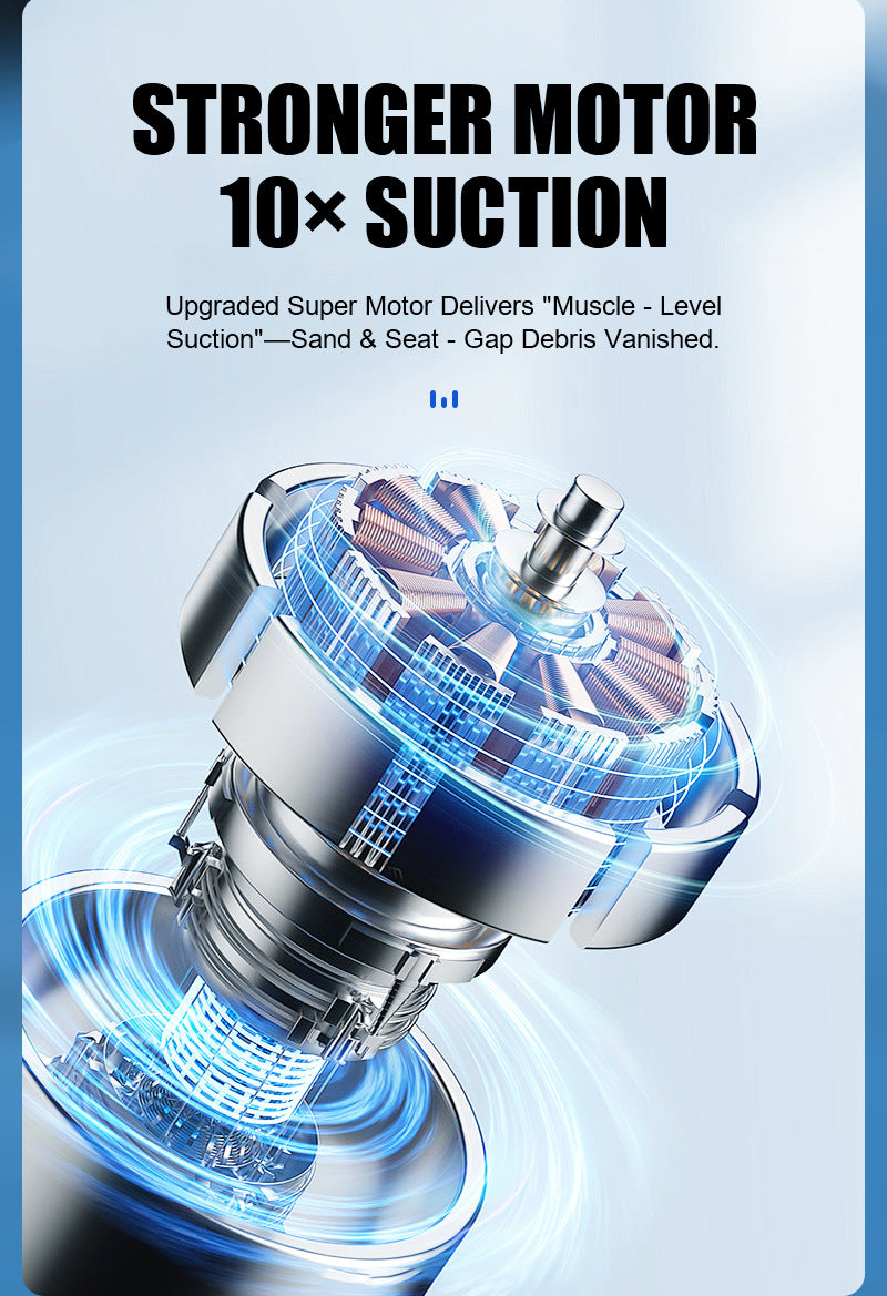 New Wireless Car Vacuum Cleaner Portable Multi-Functional Vacuum Machine High Suction Handheld Small Household