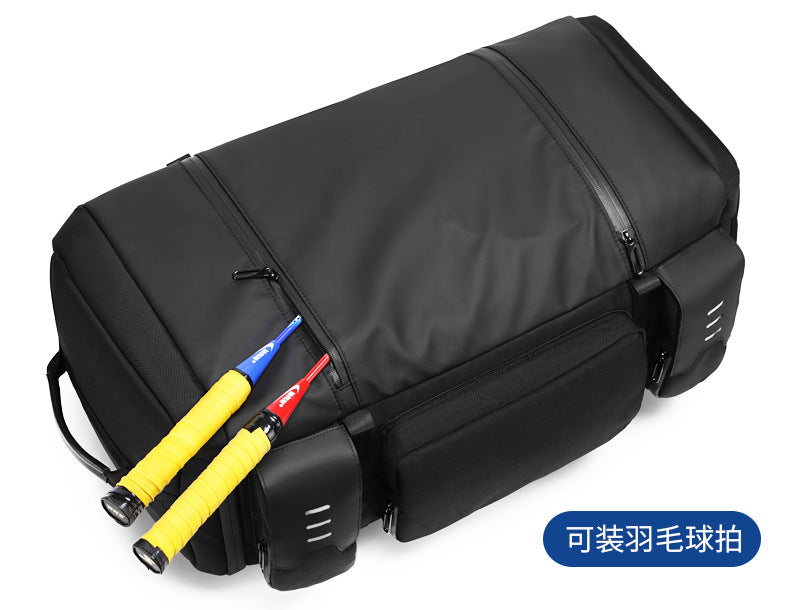 OZUKO Backpack Men's Water-Repellent Large Capacity Multi-Compartment Travel Laptop Bag Outdoor Sports Bag