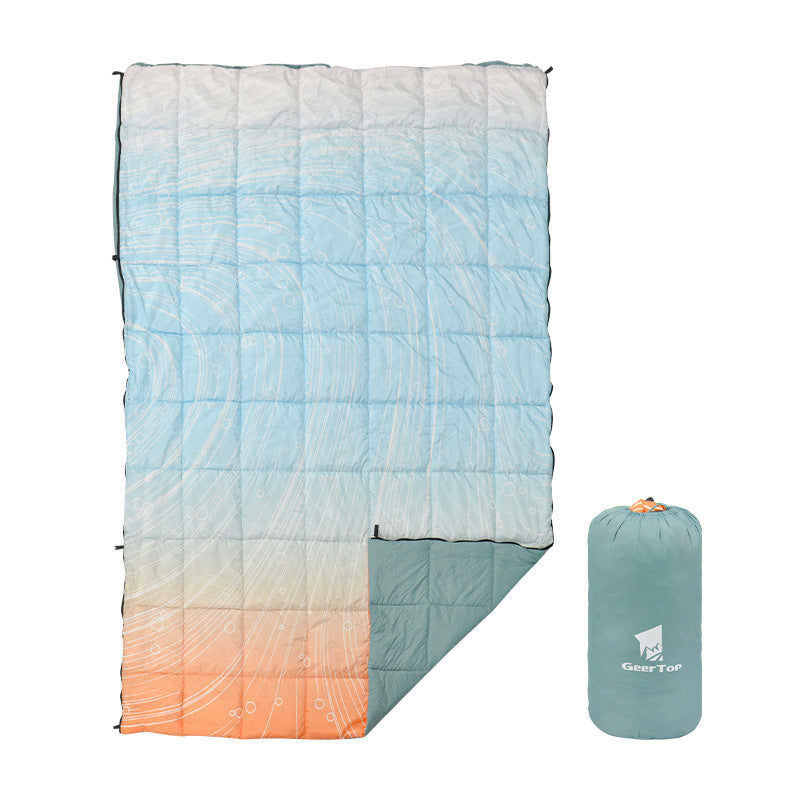 Adult Camping Sleeping Bag Blanket Winter Camping Travel Down Quilt Home Ultra-light Nap Warm Blanket