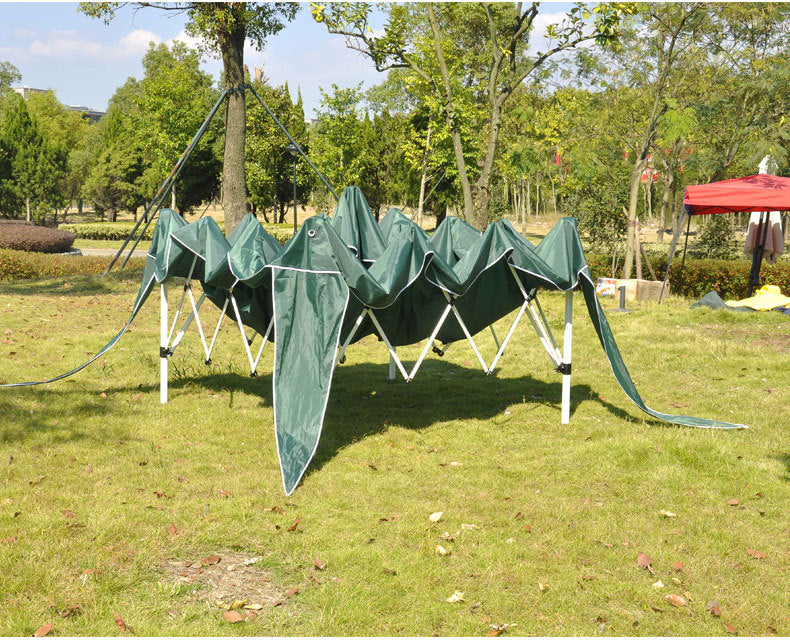 Four-corner Folding Tent3*3Camping Exhibition Leisure Tent Outdoor Beach Sunshade Pavilion Export Wholesale