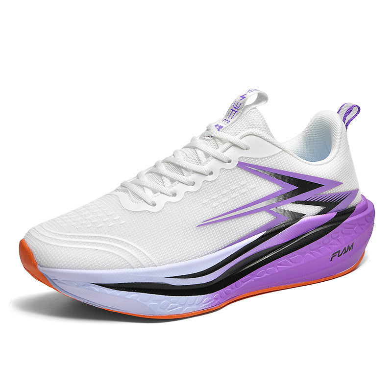 New Large Size Running Shoes Fei Ran4Carbon Plate Marathon Carbon Plate Men's and Women's Racing Body Side Training Sneakers