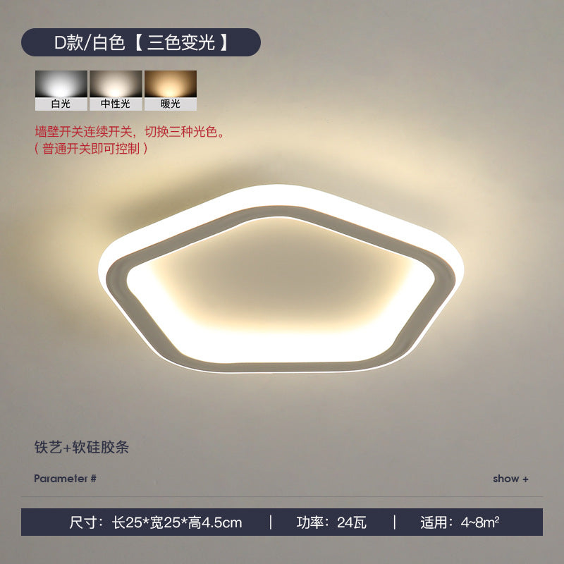 Aisle Light Minimalist Entryway Light Nordic Simple Modern Creative Corridor led Small Ceiling Light for Balcony and Entrance