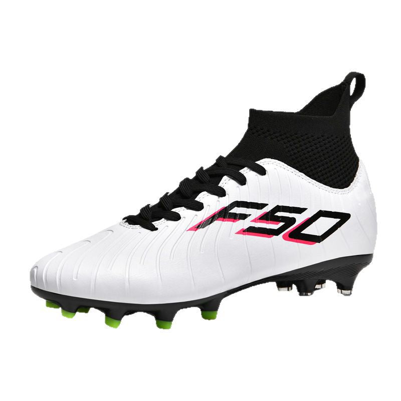 Manufacturer's New Football Shoes with Broken Nails for Men TF Long Spike Football Training Shoes Rubber Short Spike Large Size Student Football Shoes