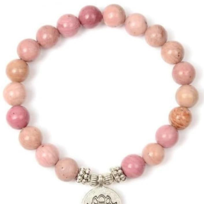 Tiger Eye Stone Double Row Bracelet Natural Stone Beaded Lucky Tree Pendant Bracelet Woven Double Layer Beaded Crystal Bracelet