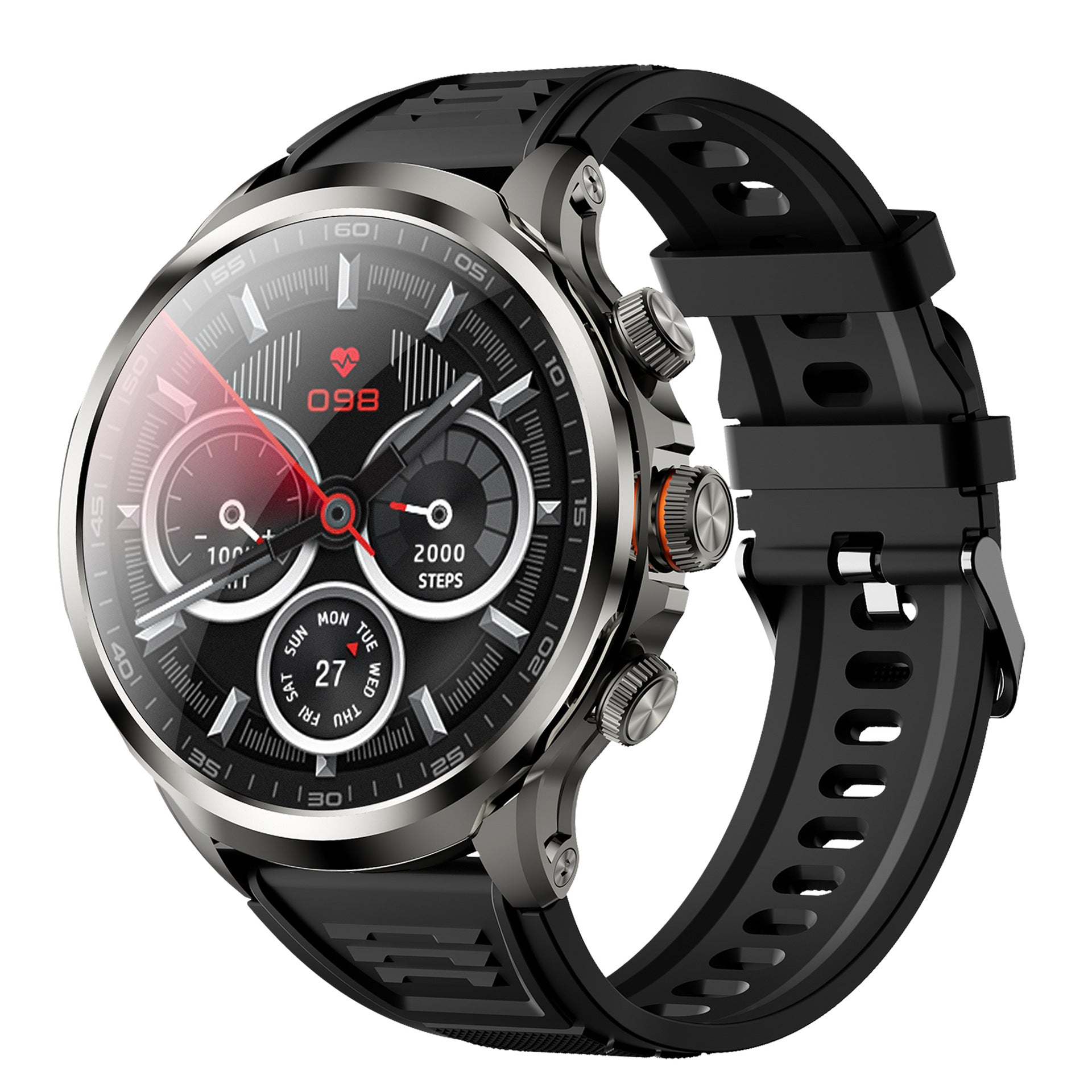 H18 Pro Smart Watch5G SIM Card Global Communication Google APP Download Rotating Camera Video Call Photo