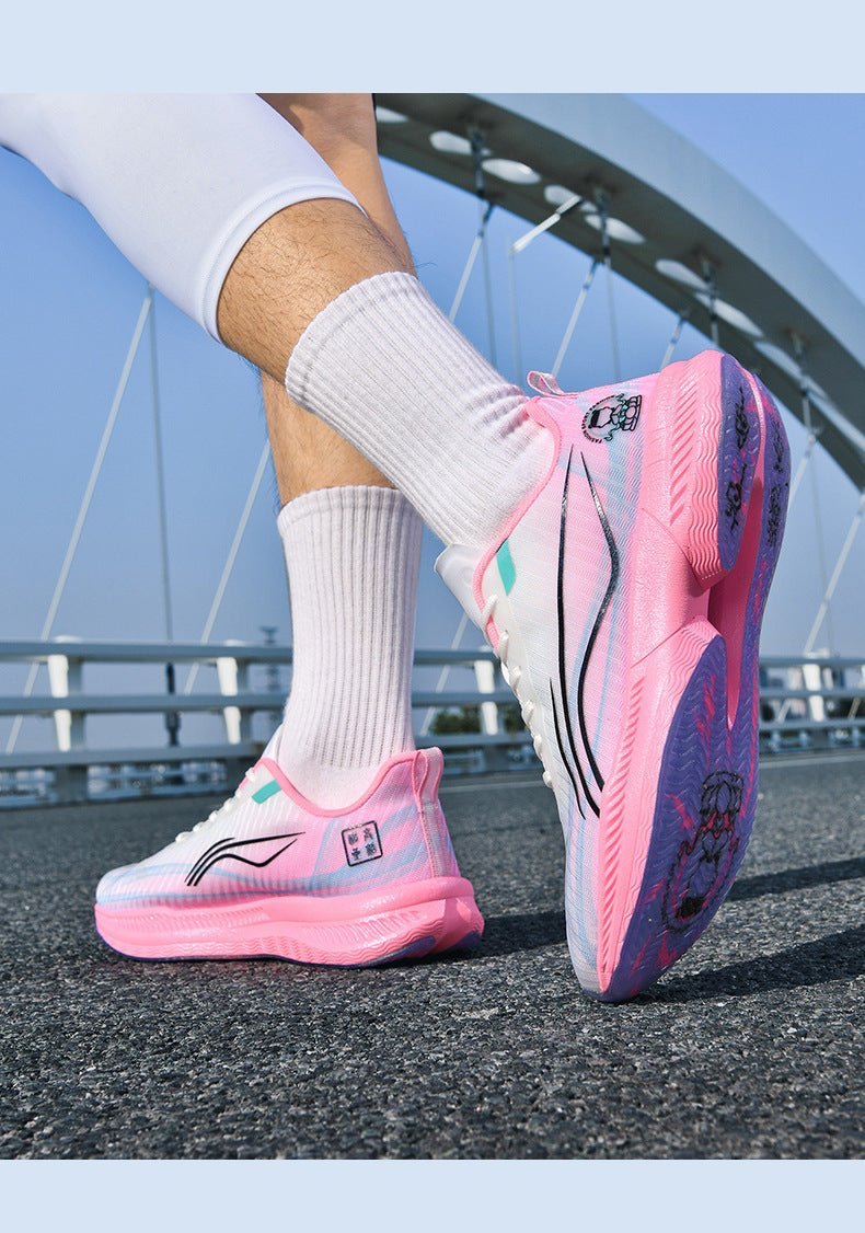 2025Autumn New Parent-Child Nezha Ao Bing Fashion Casual Sports Shoes Popcorn Carbon Plate Lightweight Comfortable Running Shoes