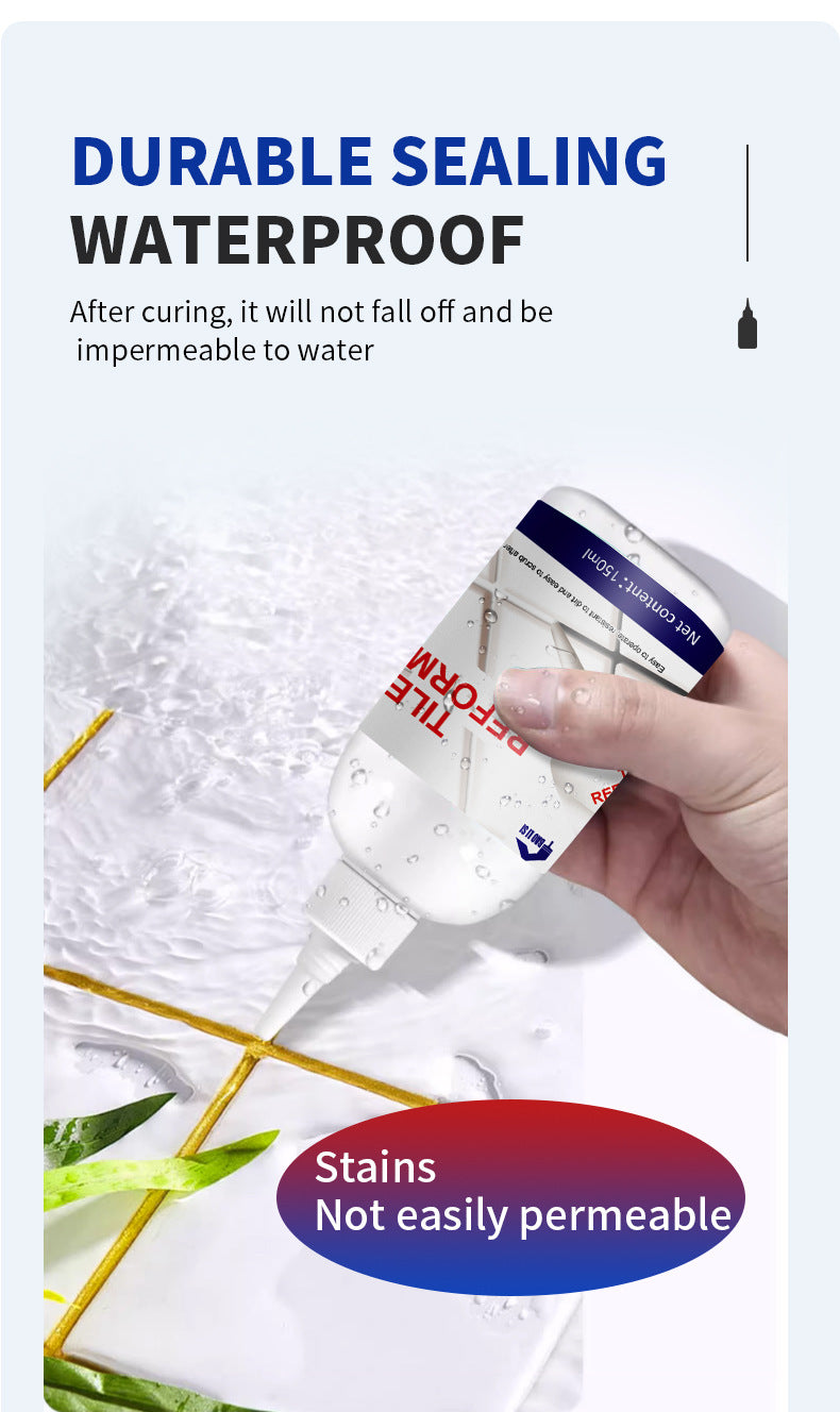 Round Bottle Grout Sealant baolisi Bathroom Kitchen Living Room Tile Floor Tile Grout Sealant Manufacturer Waterproof