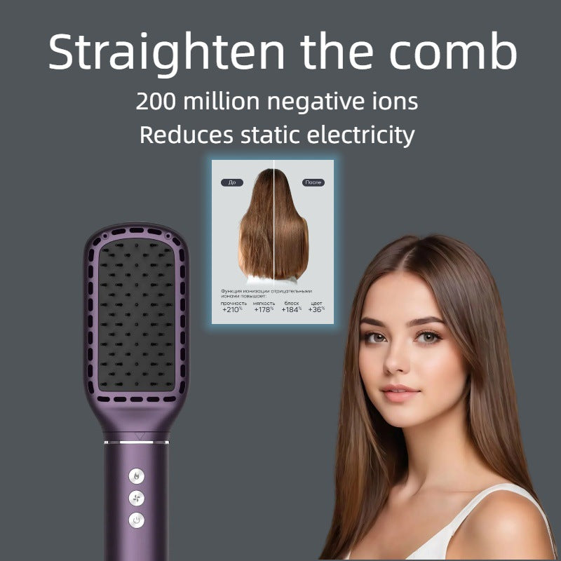 New six-in-one hair dryer for home use High Power Negative Ion High-Speed Hair Dryer Curling Hot Air Brush