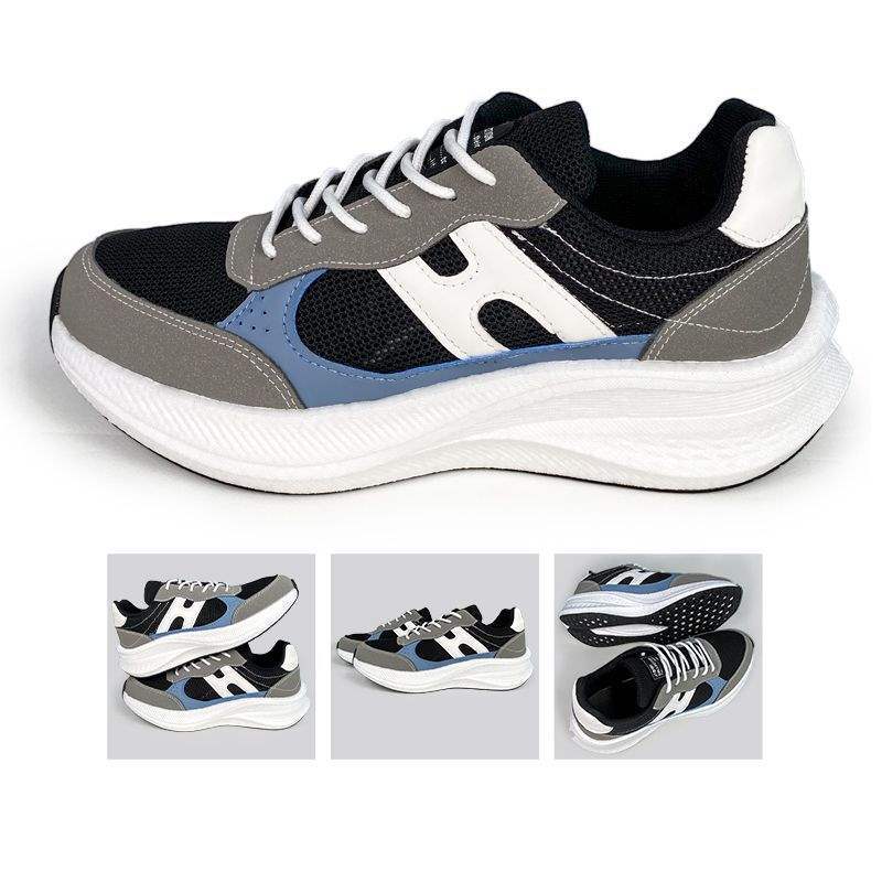 New Sports Shoes Sports Casual Shoes Summer Mesh Breathable Wear-Resistant Fashion Super Soft Campus Versatile Running Men's Shoes