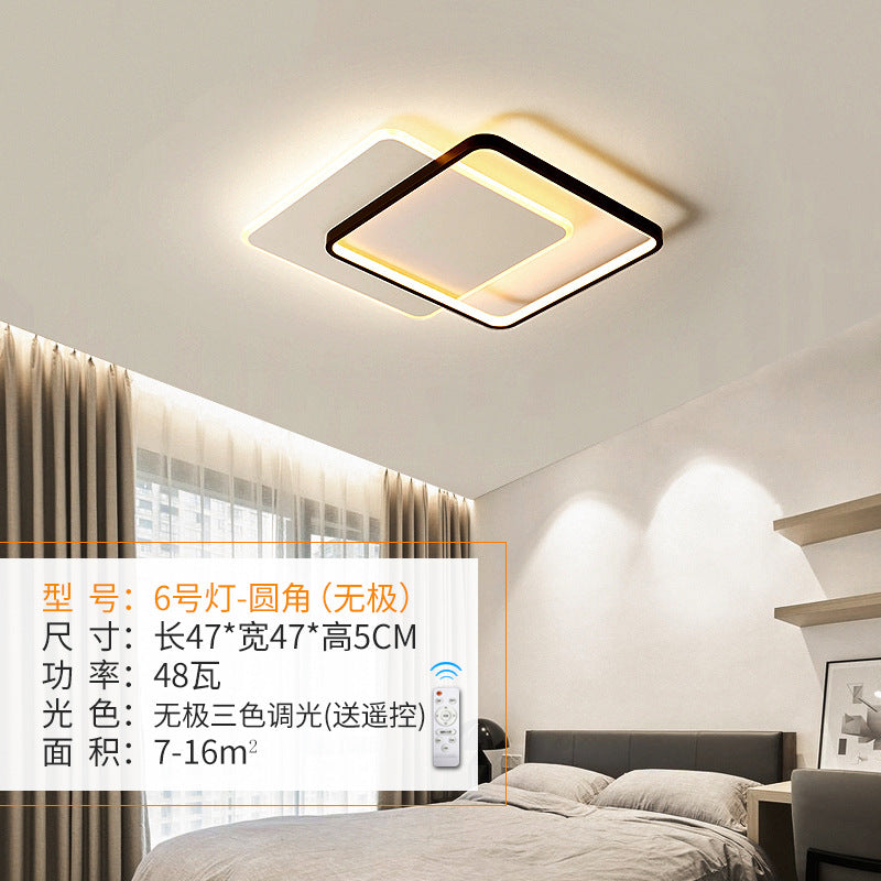 2025New Nordic Minimalist Style led Ceiling Lamp Room Lamp Master Bedroom Living Room Lighting Modern Simple Zhongshan Lighting Fixtures