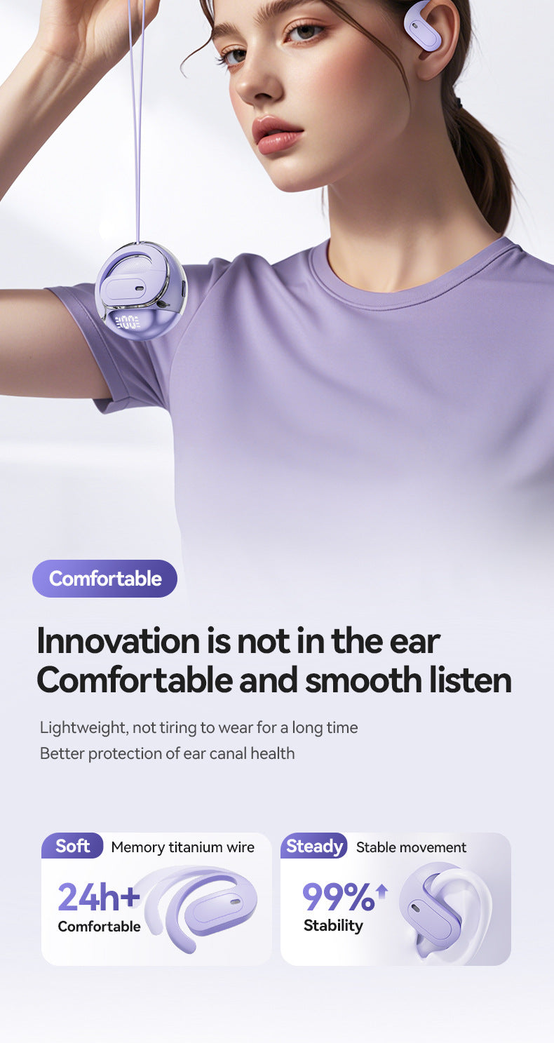M112Hot-selling Mini Fan Mini You OWS Bluetooth Headset Open Ear Hanging Wireless Bluetooth Headset