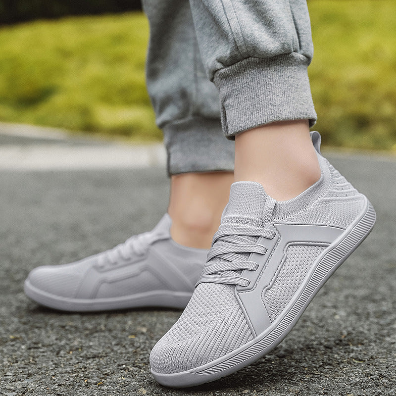 Wide Toe Large Size Lightweight Casual Shoes Hiking Fitness Cycling Running Shoes Soft Sole Breathable Sports Shoes