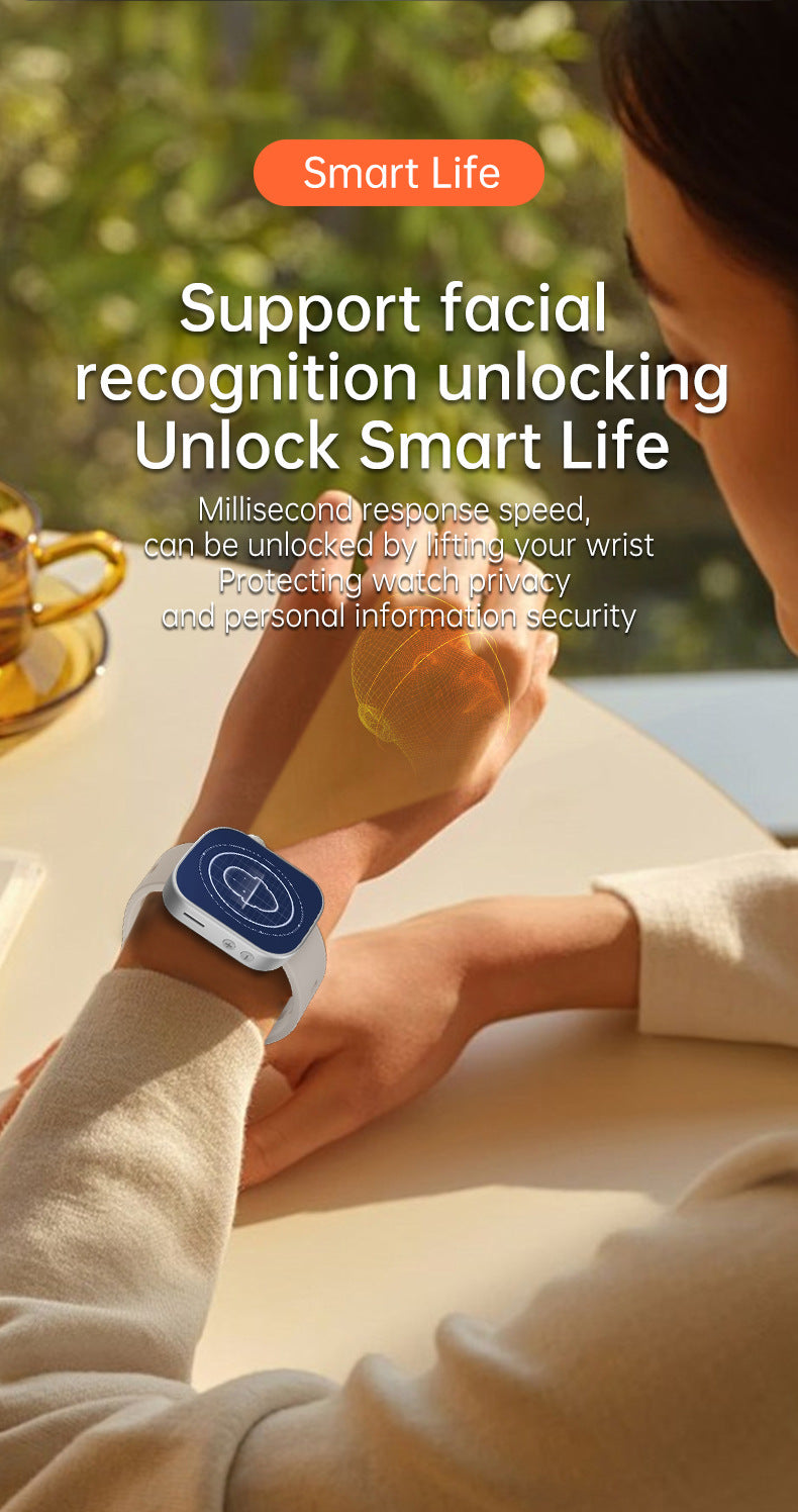 Harmonious Harmony MS10Smart Watch5G Plug-in Card Full Netcom Google Store APP Download Video Call Photo