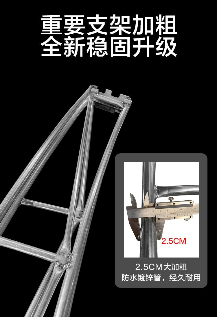 Outdoor Sunshade Shelter Sun Protection Waterproof Home Parking Shed Food Stall Rural Wedding Celebration Mobile Banquet Tent