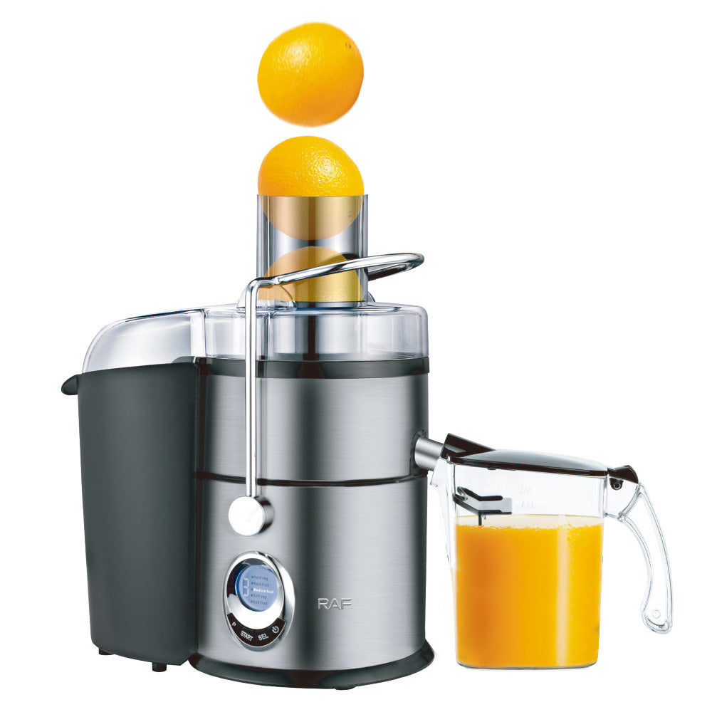 RAF Stainless Steel Juicer /l Cooking Machine/Children's Fruit Juicer Original Juice Extractor with Juice and Pulp Separation R.2868